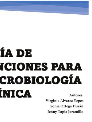 cover image of Guía de tinciones para microbiología clínica